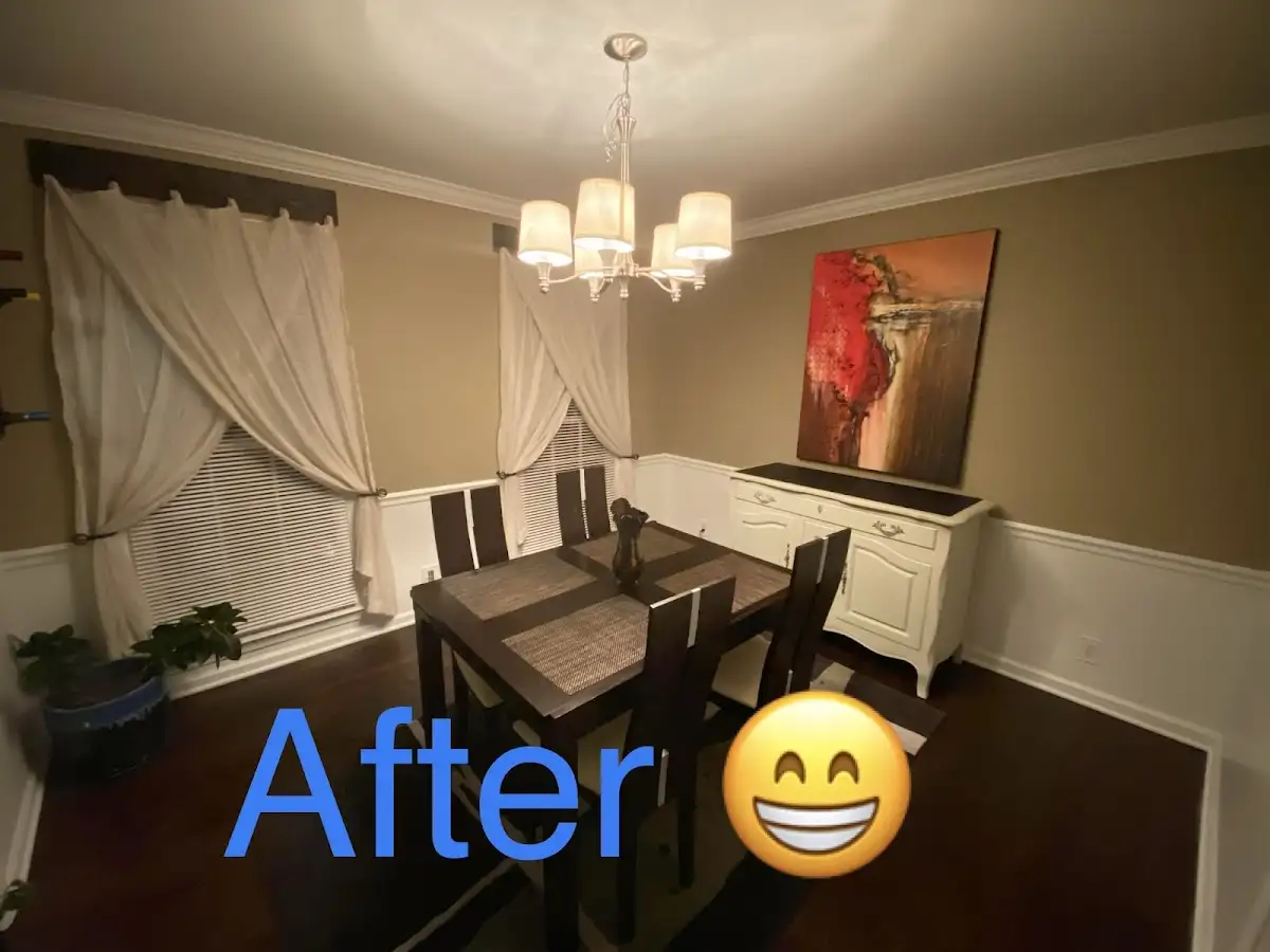 Professional dining room restoration after water damage in North Hempstead